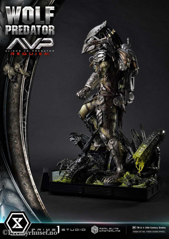 Alien vs. Predator Real Elite Masterline Series Statue 1/3 Requiem Wolf Predator 95 cm Collectibles