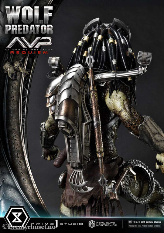 Alien vs. Predator Real Elite Masterline Series Statue 1/3 Requiem Wolf Predator 95 cm Collectibles
