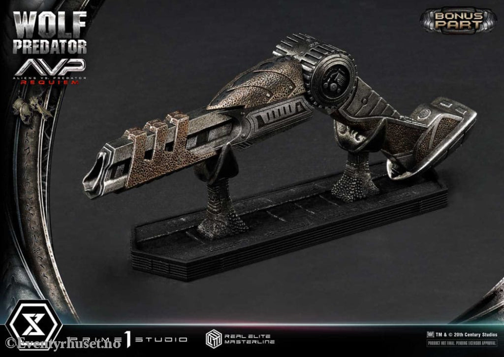 Alien vs. Predator Real Elite Masterline Series Statue 1/3 Requiem Wolf Predator Deluxe Bonus Ver. 95 cm Collectibles