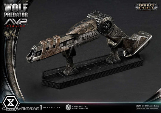 Alien vs. Predator Real Elite Masterline Series Statue 1/3 Requiem Wolf Predator Deluxe Bonus Ver. 95 cm Collectibles