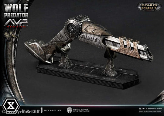 Alien vs. Predator Real Elite Masterline Series Statue 1/3 Requiem Wolf Predator Deluxe Bonus Ver. 95 cm Collectibles