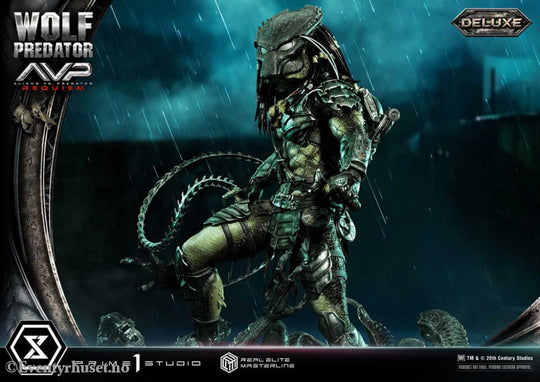 Alien vs. Predator Real Elite Masterline Series Statue 1/3 Requiem Wolf Predator Deluxe Bonus Ver. 95 cm Collectibles