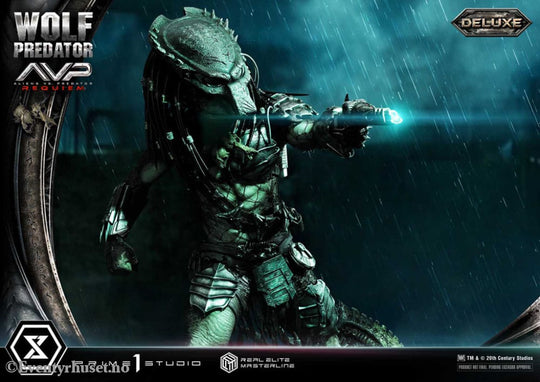Alien vs. Predator Real Elite Masterline Series Statue 1/3 Requiem Wolf Predator Deluxe Bonus Ver. 95 cm Collectibles
