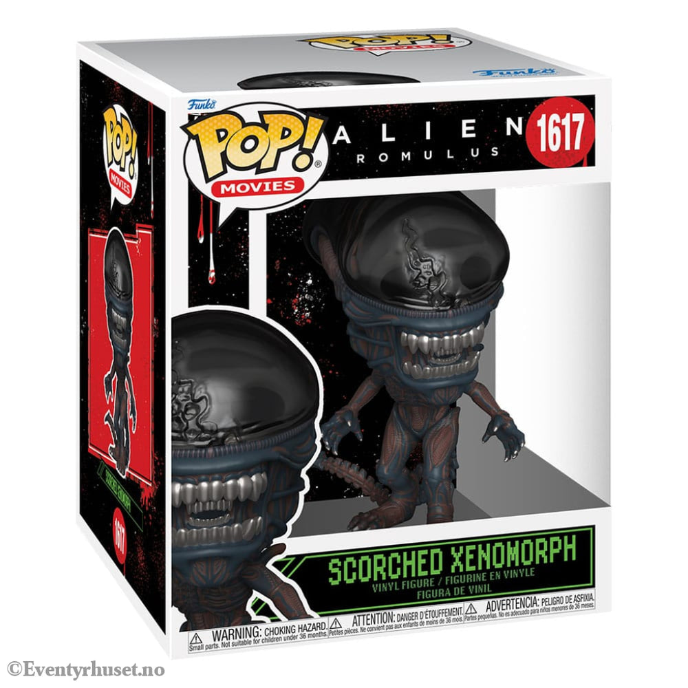 Aliens Romulus Super Sized POP! Animation Vinyl Figure Scorched Xenomorph 15 cm Collectibles