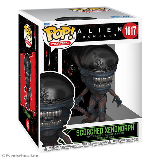 Aliens Romulus Super Sized POP! Animation Vinyl Figure Scorched Xenomorph 15 cm Collectibles