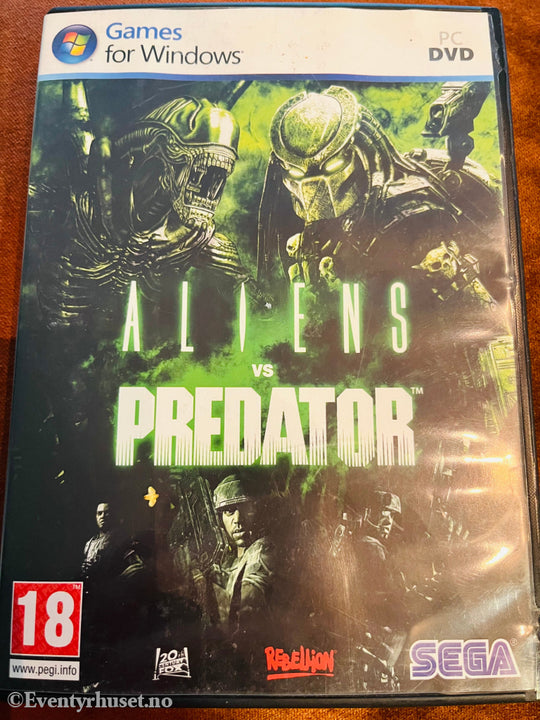 Aliens Vs Predator. Pc-Spill. Pc Spill