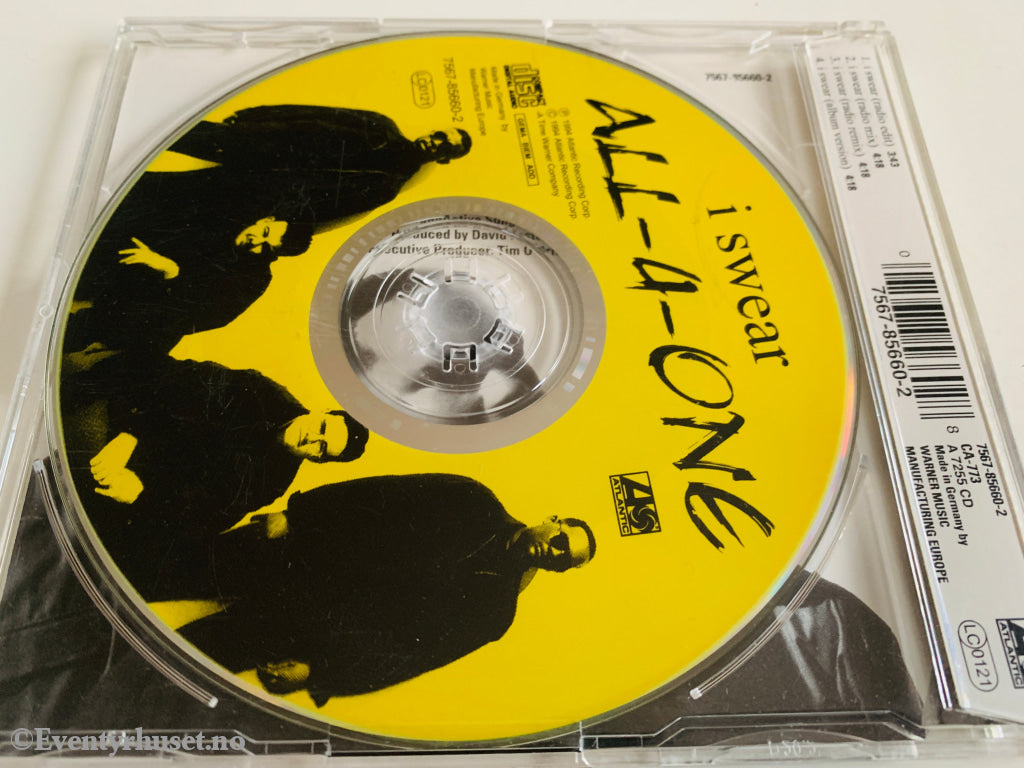 All-4-One 1994. I Swear. CD-singel