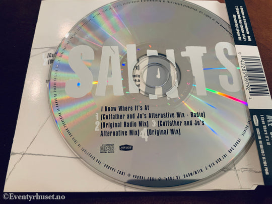 All Saints. I Know Where It's At. 1997. CD.