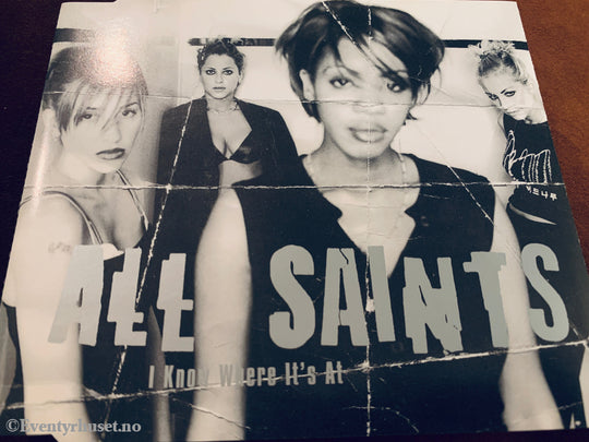 All Saints. I Know Where It's At. 1997. CD.