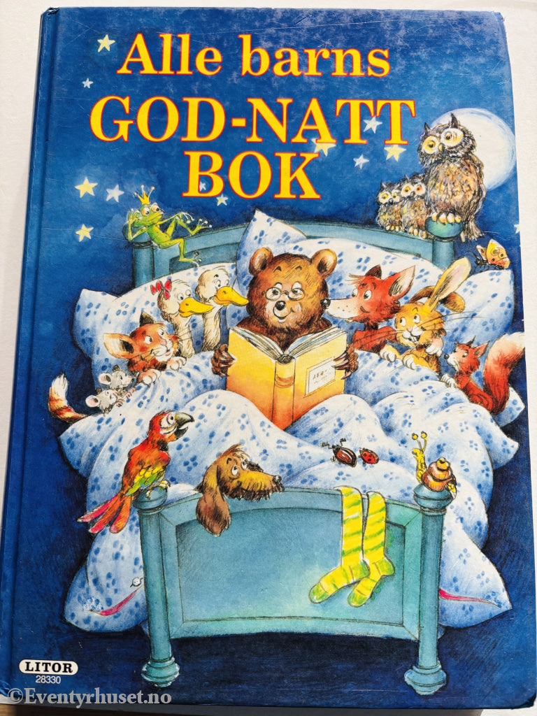Alle barns god-natt-bok. 1989. Barnebok.