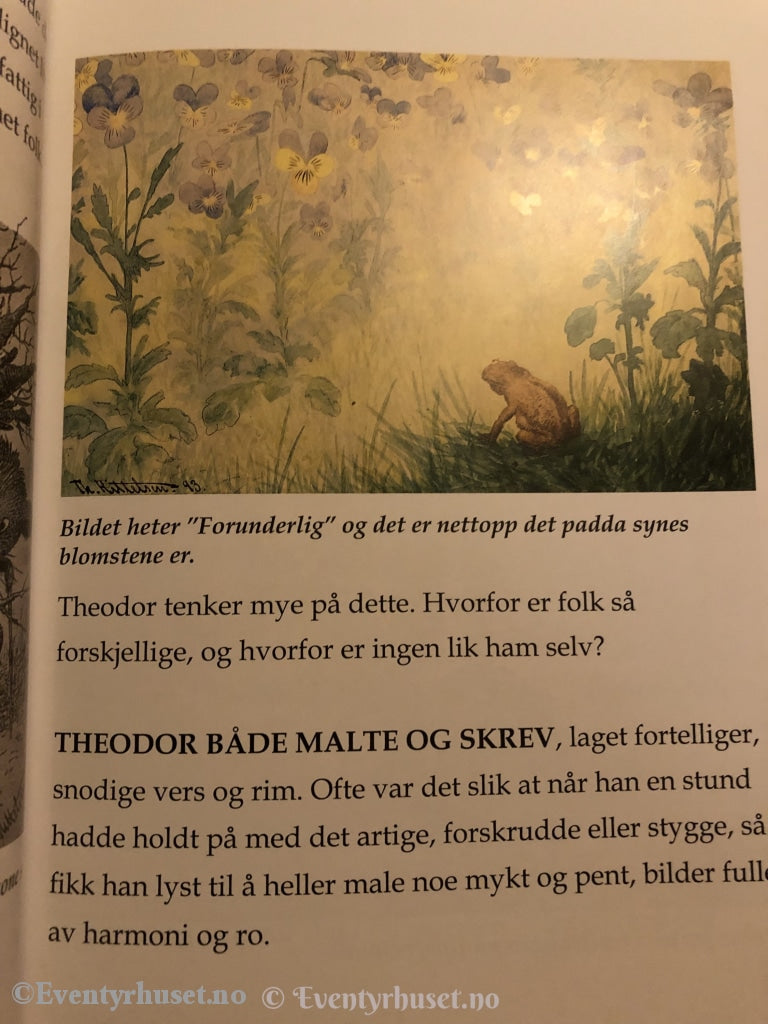 Alle Barns Theodor Kittelsen. Stiftelsen Modums Blaafarveværk. 2014. Biografi