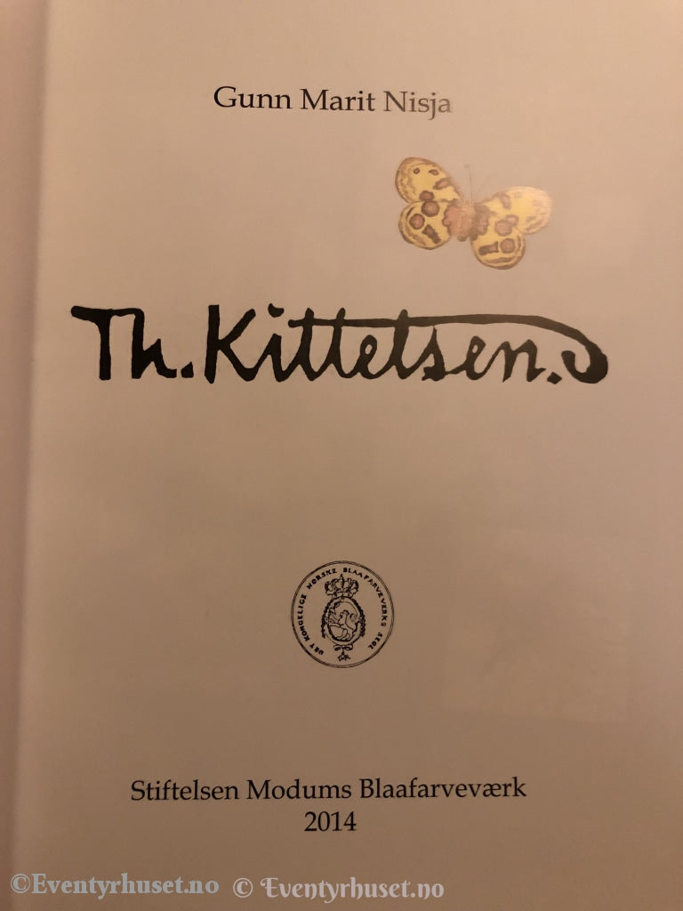 Alle Barns Theodor Kittelsen. Stiftelsen Modums Blaafarveværk. 2014. Biografi