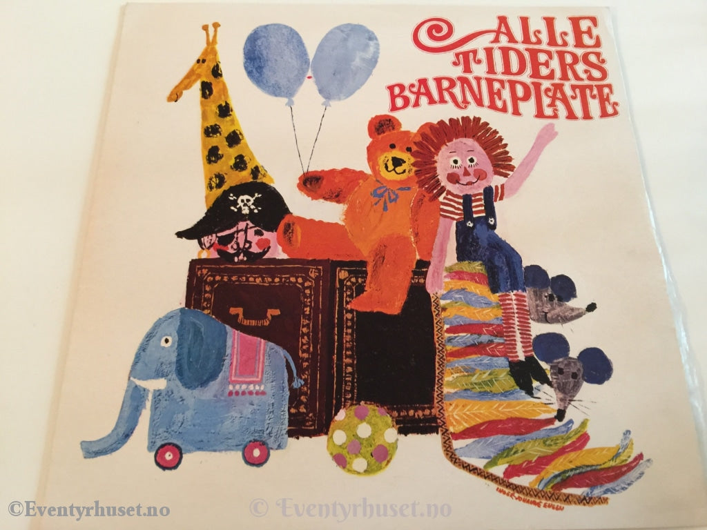 Alle Tiders Barneplate Vol. 1. 1967. Lp. Lp Plate