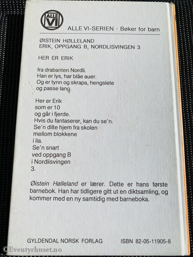 Alle Vi - Bøkene: Øistein Hølleland. 1979. Erik Oppgang B Nordlisvingen 3. Fortelling
