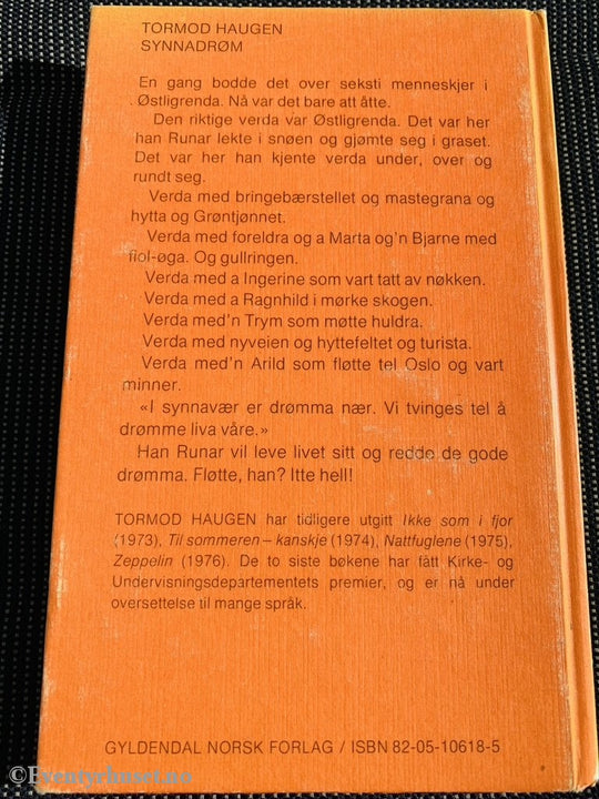 Alle Vi - Bøkene: Tormod Haugen. 1977. Synnadrøm. Fortelling