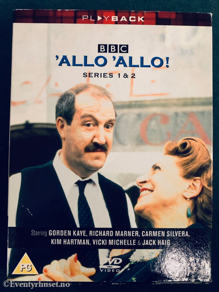 Allo Allo! Sesong 1 & 2. DVD samleboks.