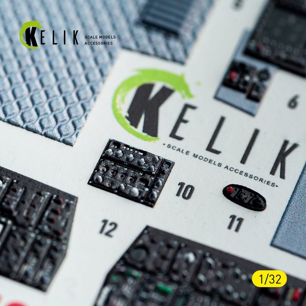 F-15C MSIP II- interior 3D decals for Tamiya kit
