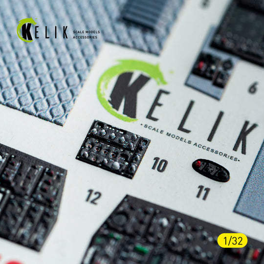 F-15C MSIP II- interior 3D decals for Tamiya kit