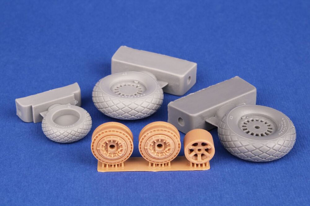 B-26B/C Marauder Undercarriage Wheels  / for ICM kit