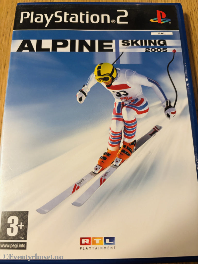 Alpine Skiing 2005. PS2-spill