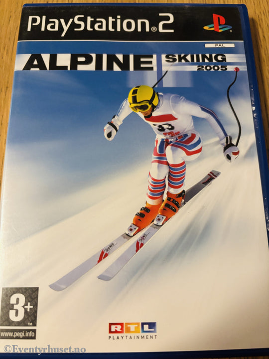 Alpine Skiing 2005. PS2-spill