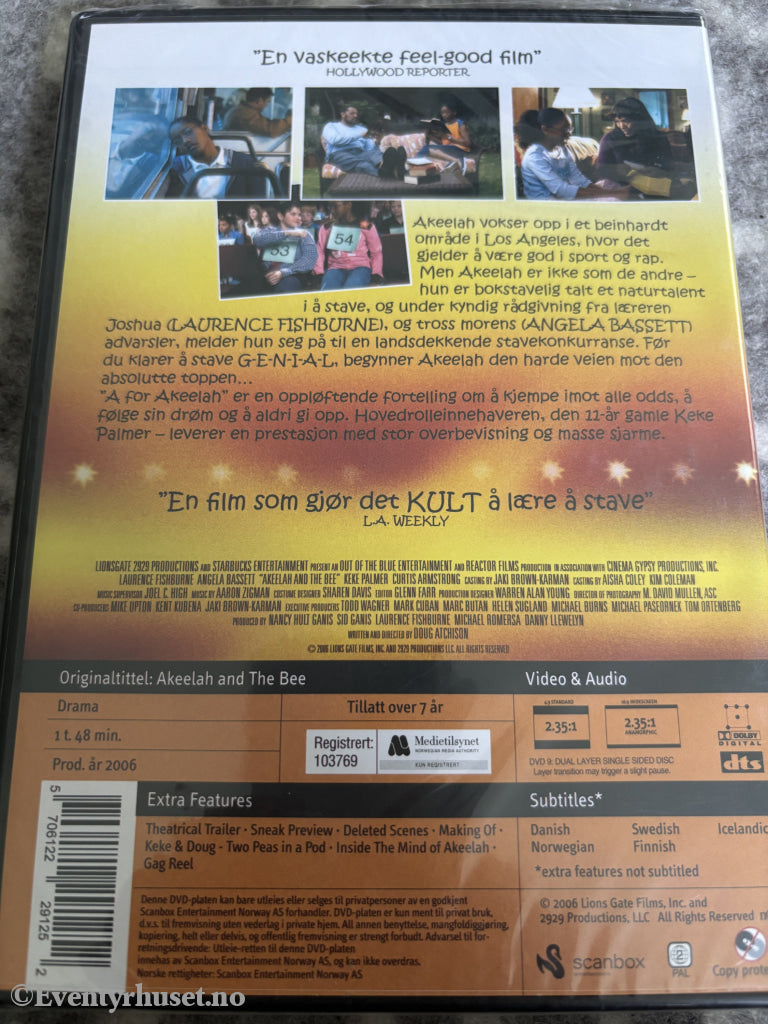 Alt starter med en A. DVD. Ny i plast!