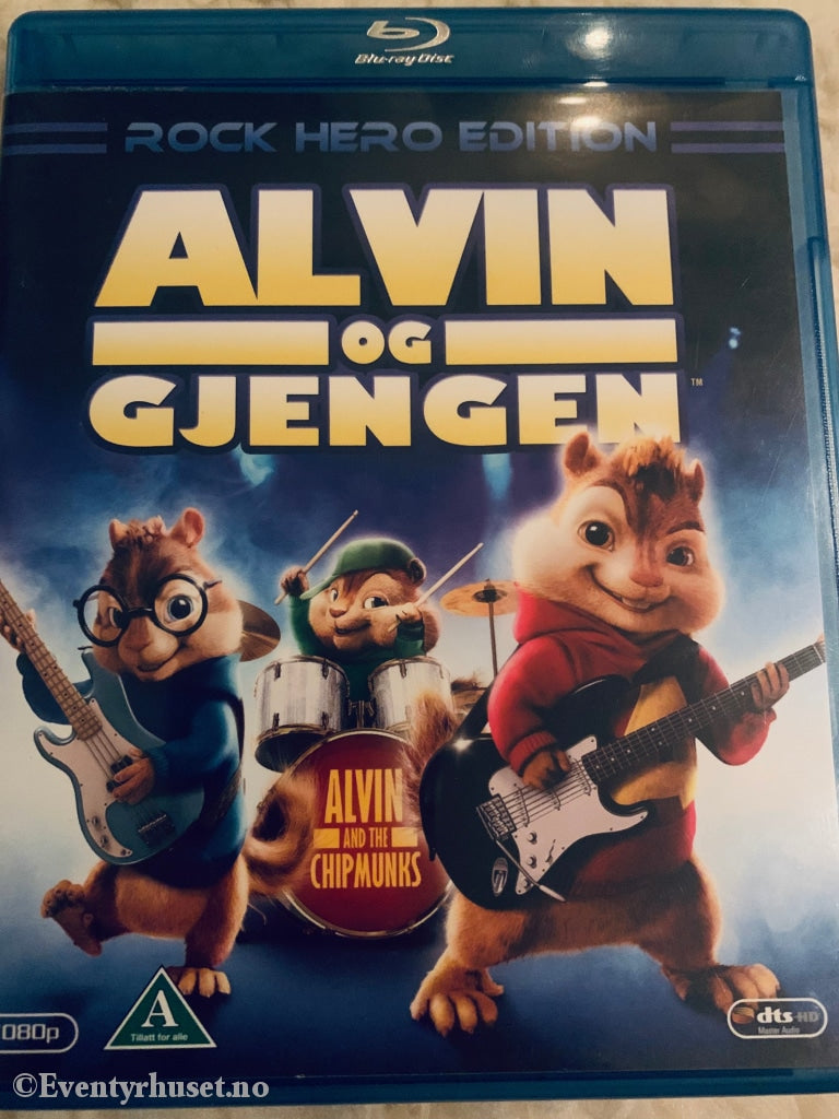 Alvin Og Gjengen - Rock Hero Edition. Blu-Ray. Blu-Ray Disc