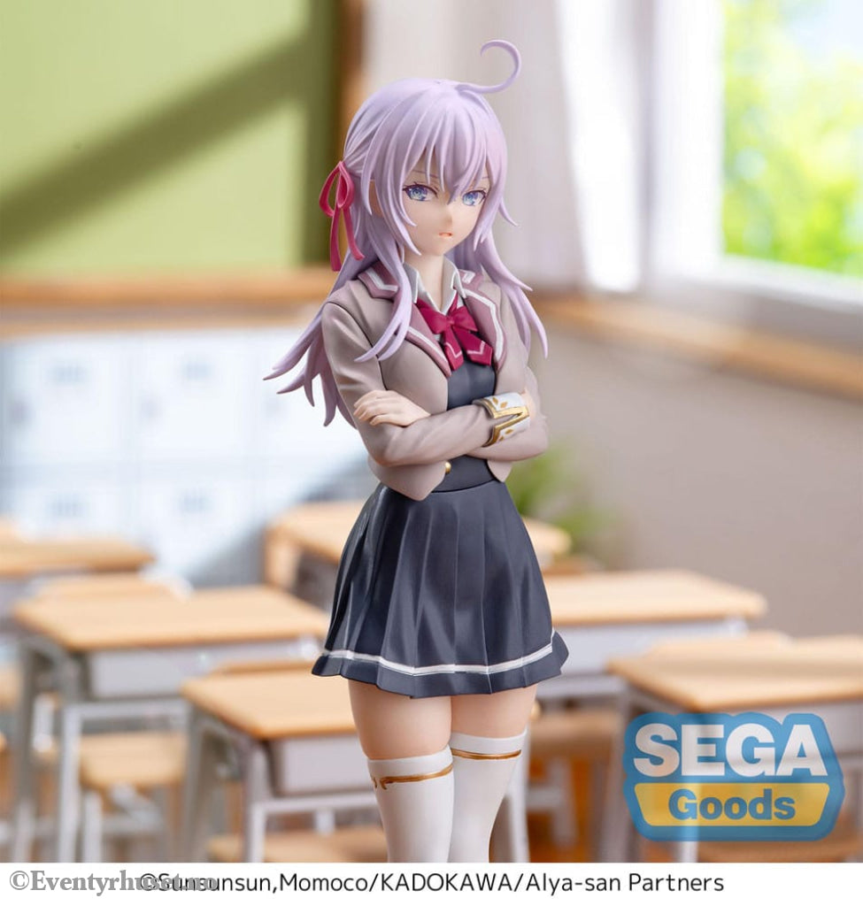 Alya Sometimes Hides Her Feelings in Russian Luminasta PVC Statue Alya Uniform Ver. 18 cm Manga & Anime