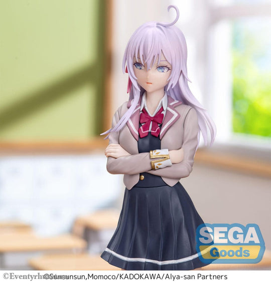 Alya Sometimes Hides Her Feelings in Russian Luminasta PVC Statue Alya Uniform Ver. 18 cm Manga & Anime