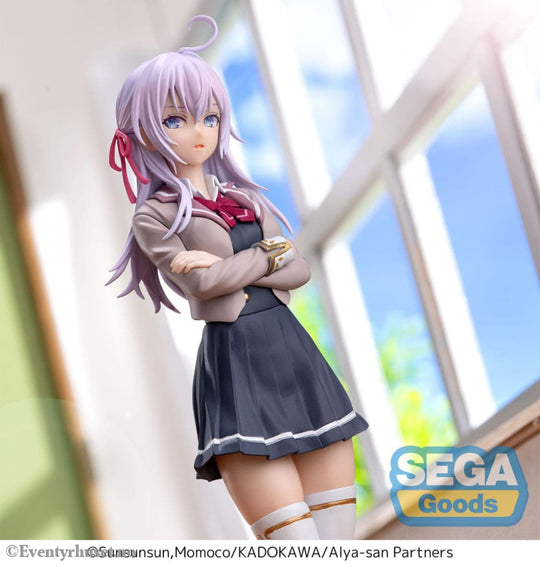 Alya Sometimes Hides Her Feelings in Russian Luminasta PVC Statue Alya Uniform Ver. 18 cm Manga & Anime