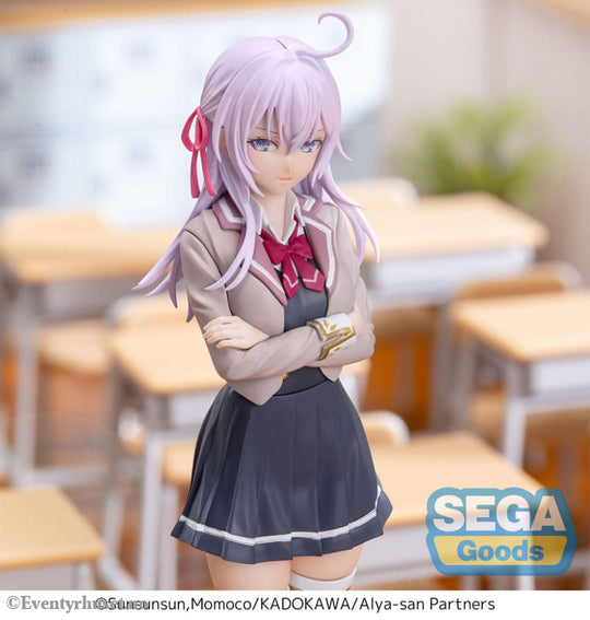 Alya Sometimes Hides Her Feelings in Russian Luminasta PVC Statue Alya Uniform Ver. 18 cm Manga & Anime