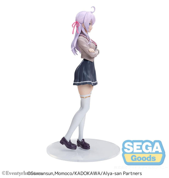 Alya Sometimes Hides Her Feelings in Russian Luminasta PVC Statue Alya Uniform Ver. 18 cm Manga & Anime