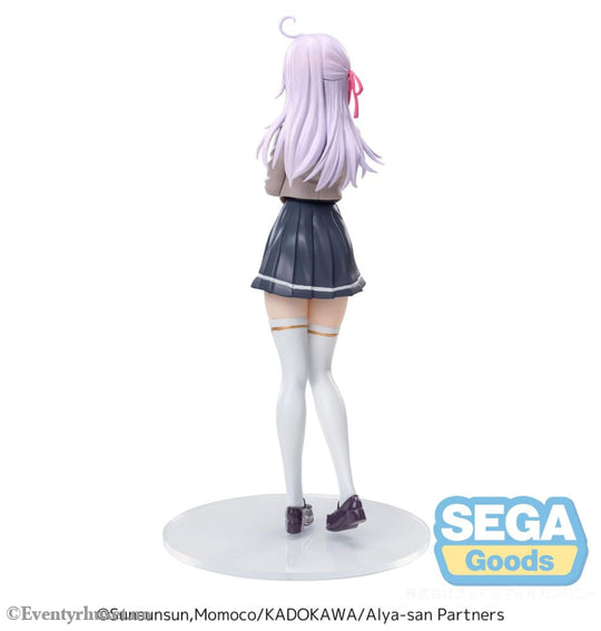 Alya Sometimes Hides Her Feelings in Russian Luminasta PVC Statue Alya Uniform Ver. 18 cm Manga & Anime