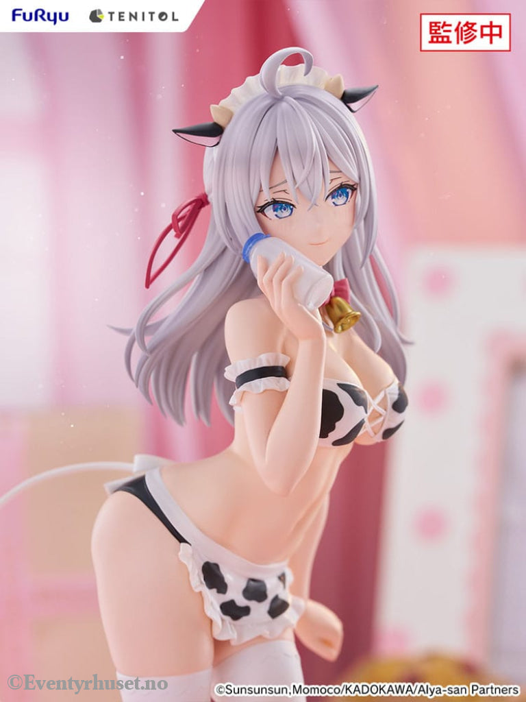 Alya Sometimes Hides Her Feelings in Russian Tenitol Tall PVC Statue Alya Cow Costume Ver. 29 cm Manga & Anime