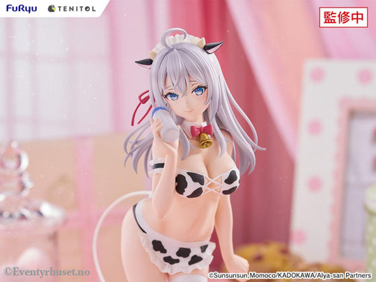 Alya Sometimes Hides Her Feelings in Russian Tenitol Tall PVC Statue Alya Cow Costume Ver. 29 cm Manga & Anime