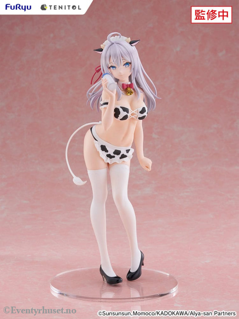 Alya Sometimes Hides Her Feelings in Russian Tenitol Tall PVC Statue Alya Cow Costume Ver. 29 cm Manga & Anime