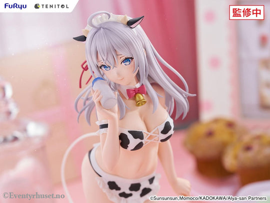 Alya Sometimes Hides Her Feelings in Russian Tenitol Tall PVC Statue Alya Cow Costume Ver. 29 cm Manga & Anime
