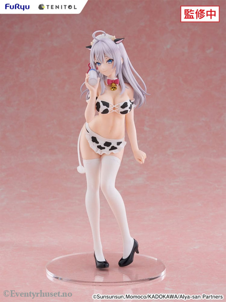 Alya Sometimes Hides Her Feelings in Russian Tenitol Tall PVC Statue Alya Cow Costume Ver. 29 cm Manga & Anime