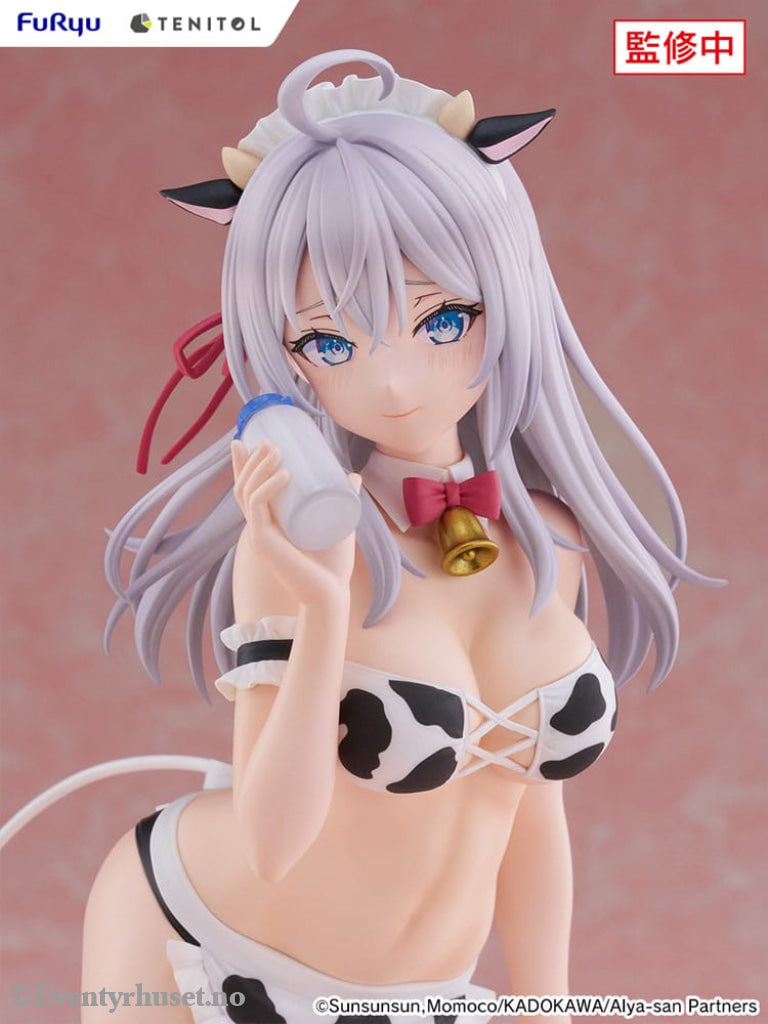 Alya Sometimes Hides Her Feelings in Russian Tenitol Tall PVC Statue Alya Cow Costume Ver. 29 cm Manga & Anime