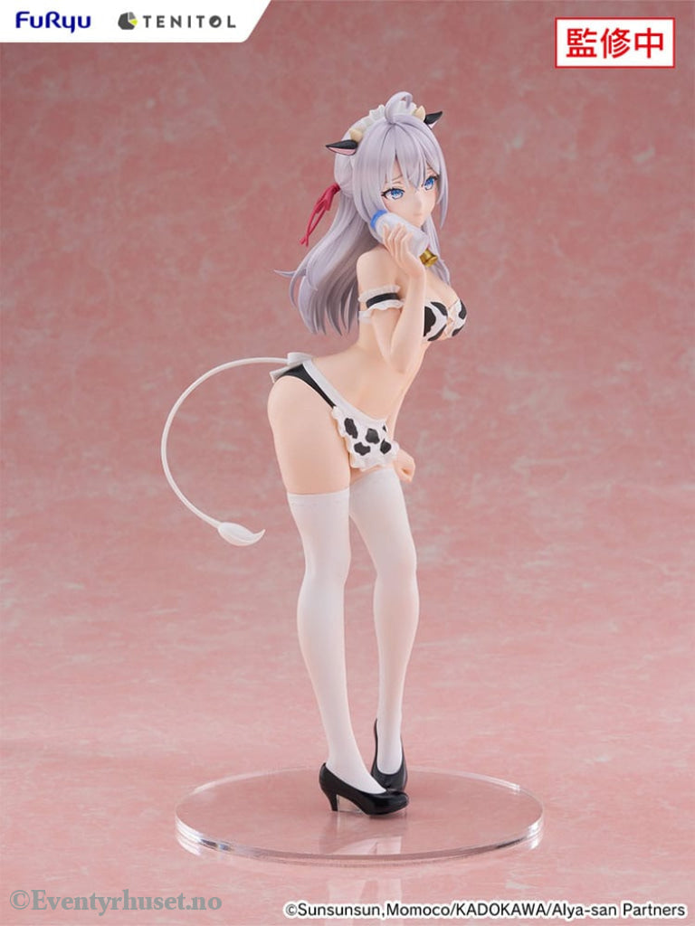 Alya Sometimes Hides Her Feelings in Russian Tenitol Tall PVC Statue Alya Cow Costume Ver. 29 cm Manga & Anime