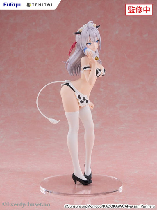 Alya Sometimes Hides Her Feelings in Russian Tenitol Tall PVC Statue Alya Cow Costume Ver. 29 cm Manga & Anime
