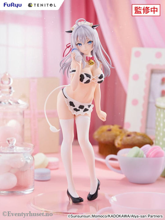 Alya Sometimes Hides Her Feelings in Russian Tenitol Tall PVC Statue Alya Cow Costume Ver. 29 cm Manga & Anime