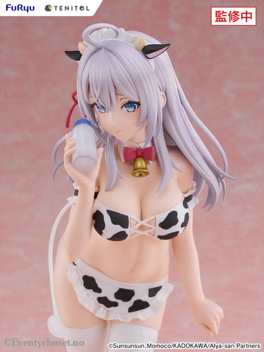 Alya Sometimes Hides Her Feelings in Russian Tenitol Tall PVC Statue Alya Cow Costume Ver. 29 cm Manga & Anime