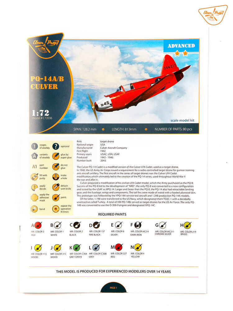 Culver PQ-14A/B