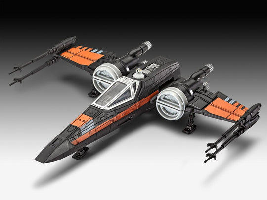 Poe's X-Wing Fighter (w/Sound): Build & Play