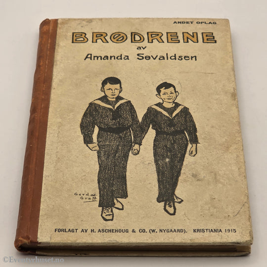 Amanda Sevaldsen, 1915. Brødrene. Bok.