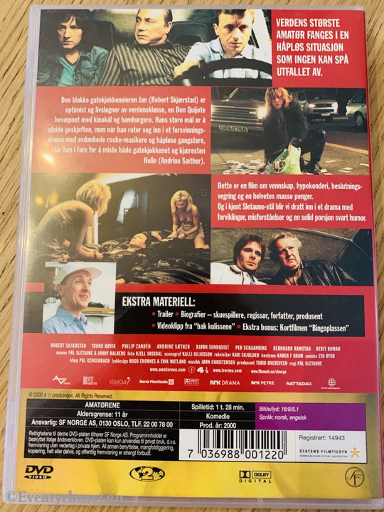 Amatørene. 2000. Dvd. Dvd