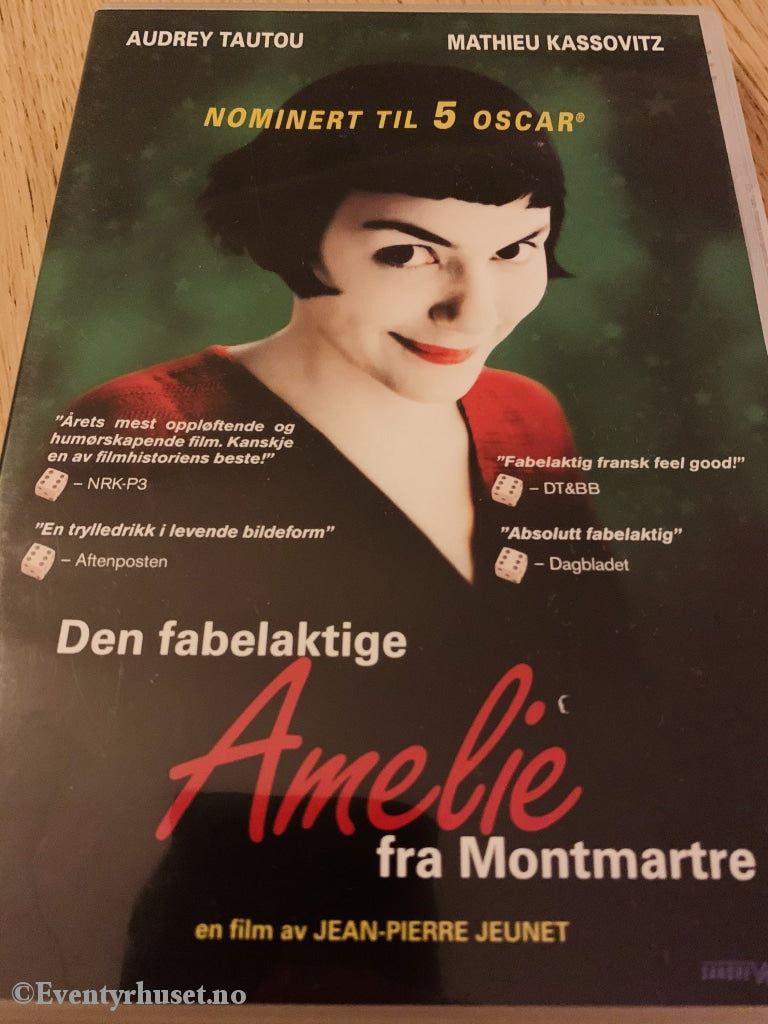 Amelie Fra Montmartre. 2001. Dvd. Dvd