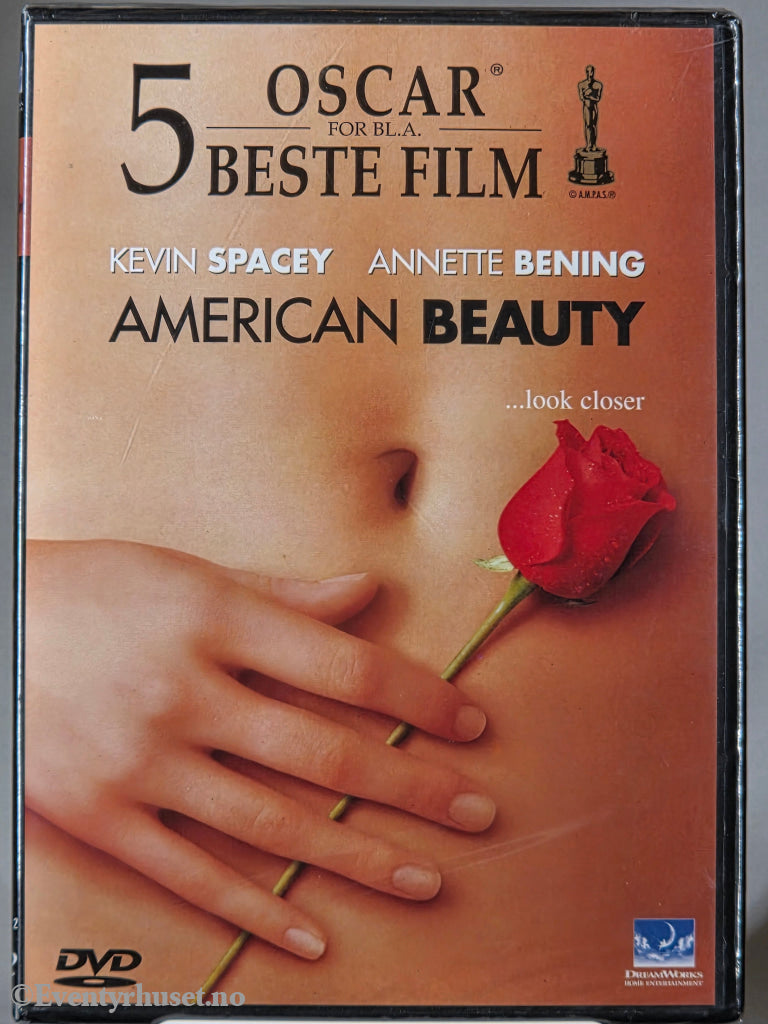 American Beauty (1999). DVD. Ny i plast!