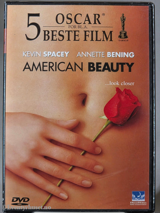 American Beauty (1999). DVD. Ny i plast!